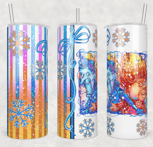 Christmas Miser Bros Tumbler Wrap