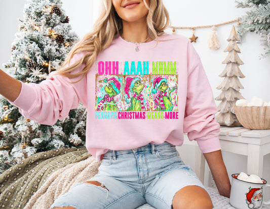 Perhaps Christmas Means More DTF Print