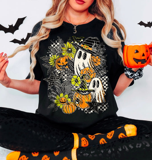 Floral Ghostie DTF Prints
