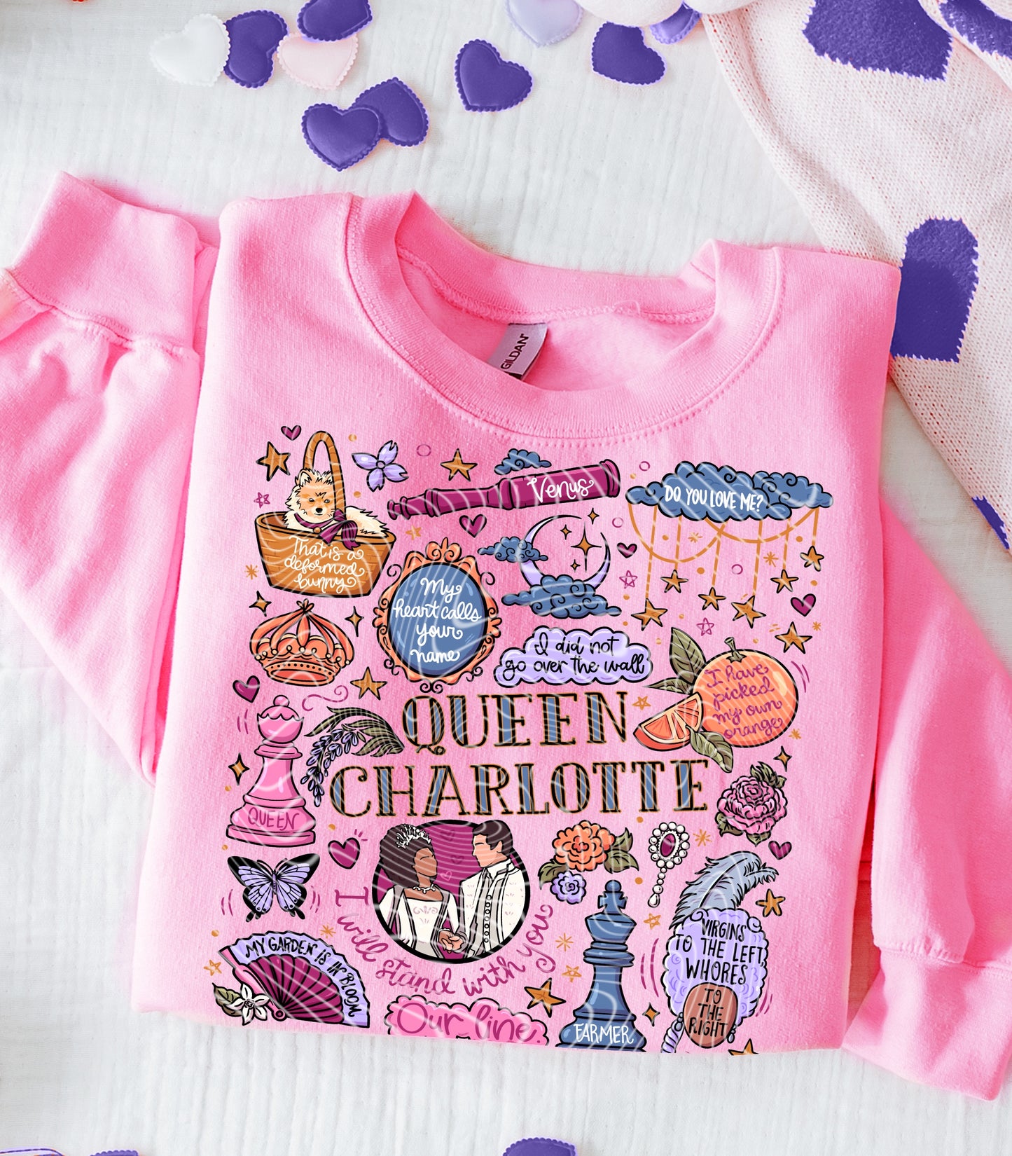 Queen Charlotte DTF Prints