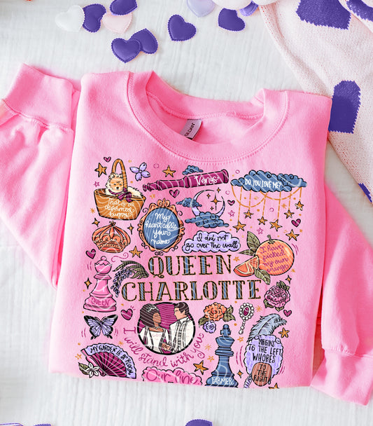 Queen Charlotte DTF Prints