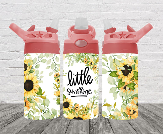 Sunflower Little Sunshine Kids Tumbler Wrap