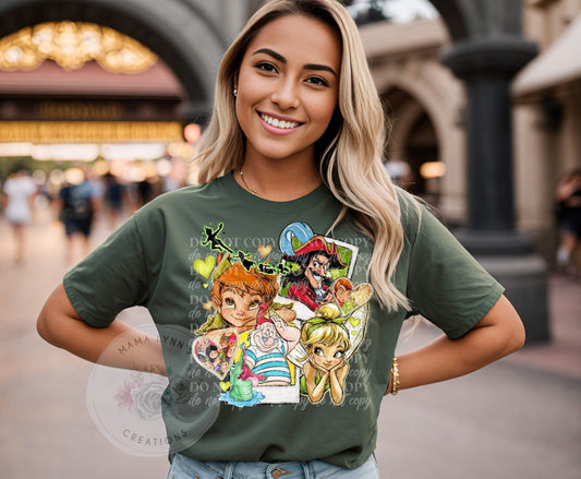 Tink In Neverland DTF Print