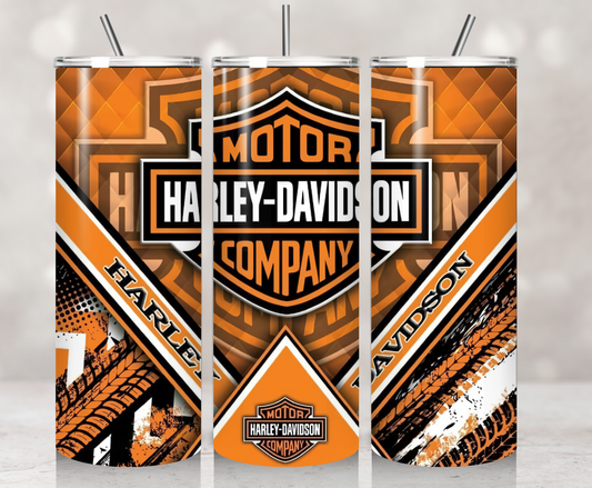 Harley Orange VSplit Style