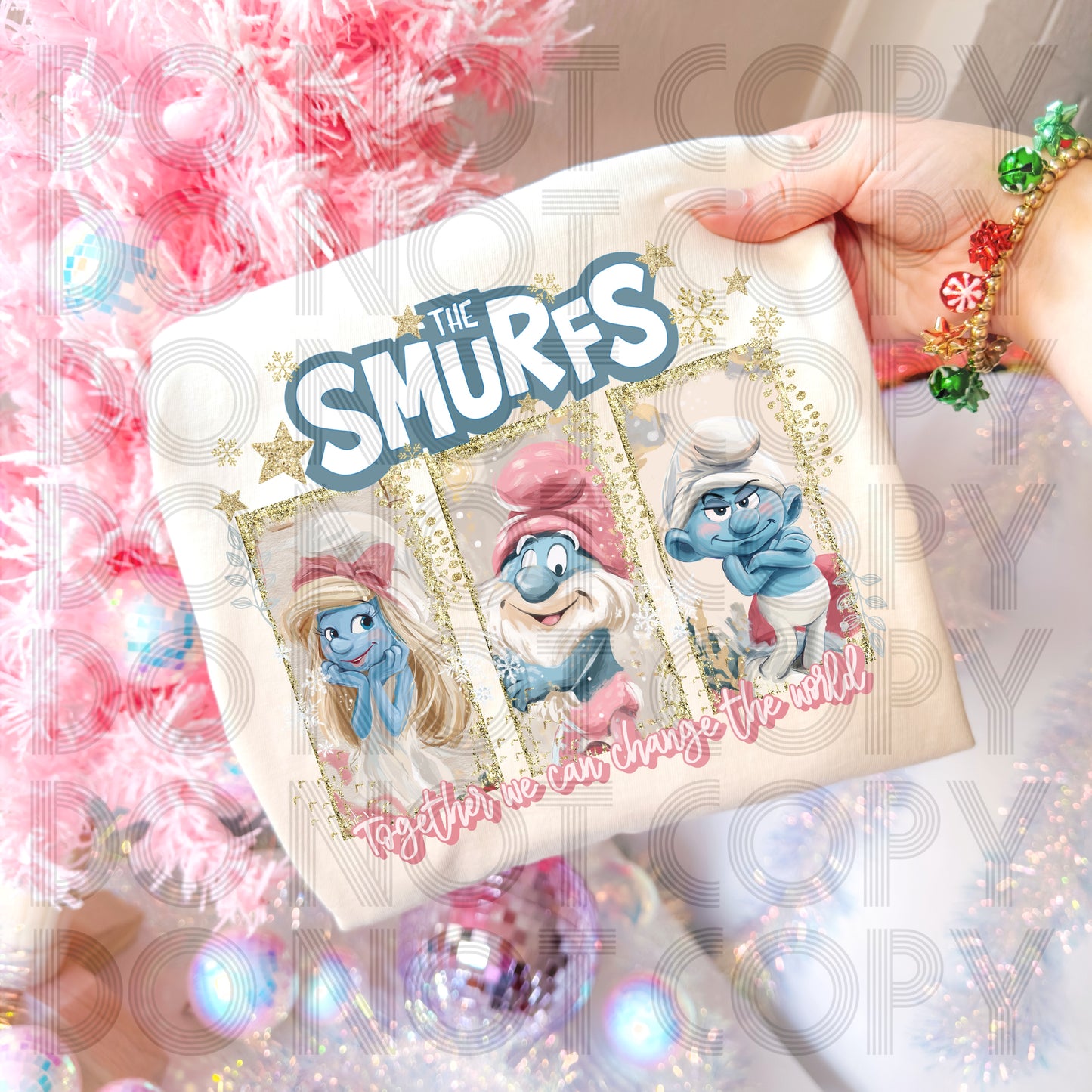 Together We Can Change The World DTF Print