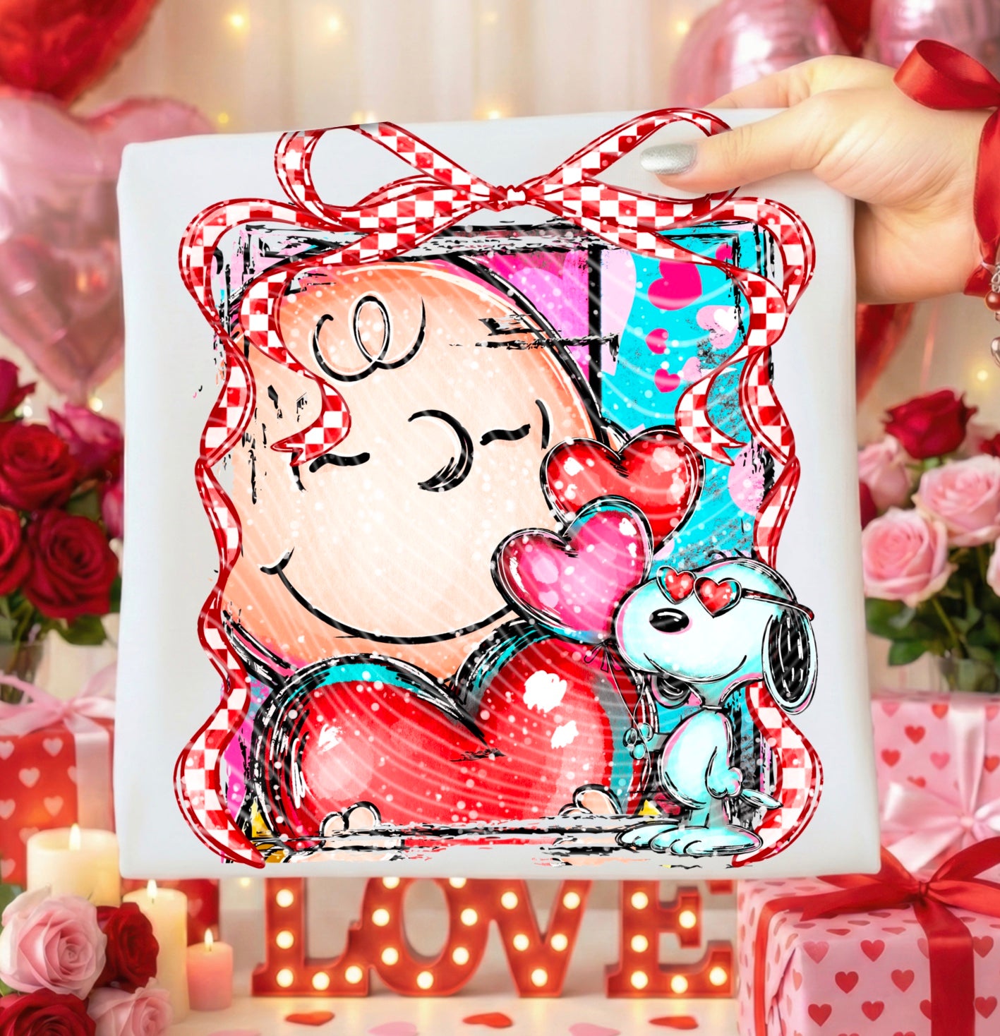 CB Vday (Style 1) DTF Print