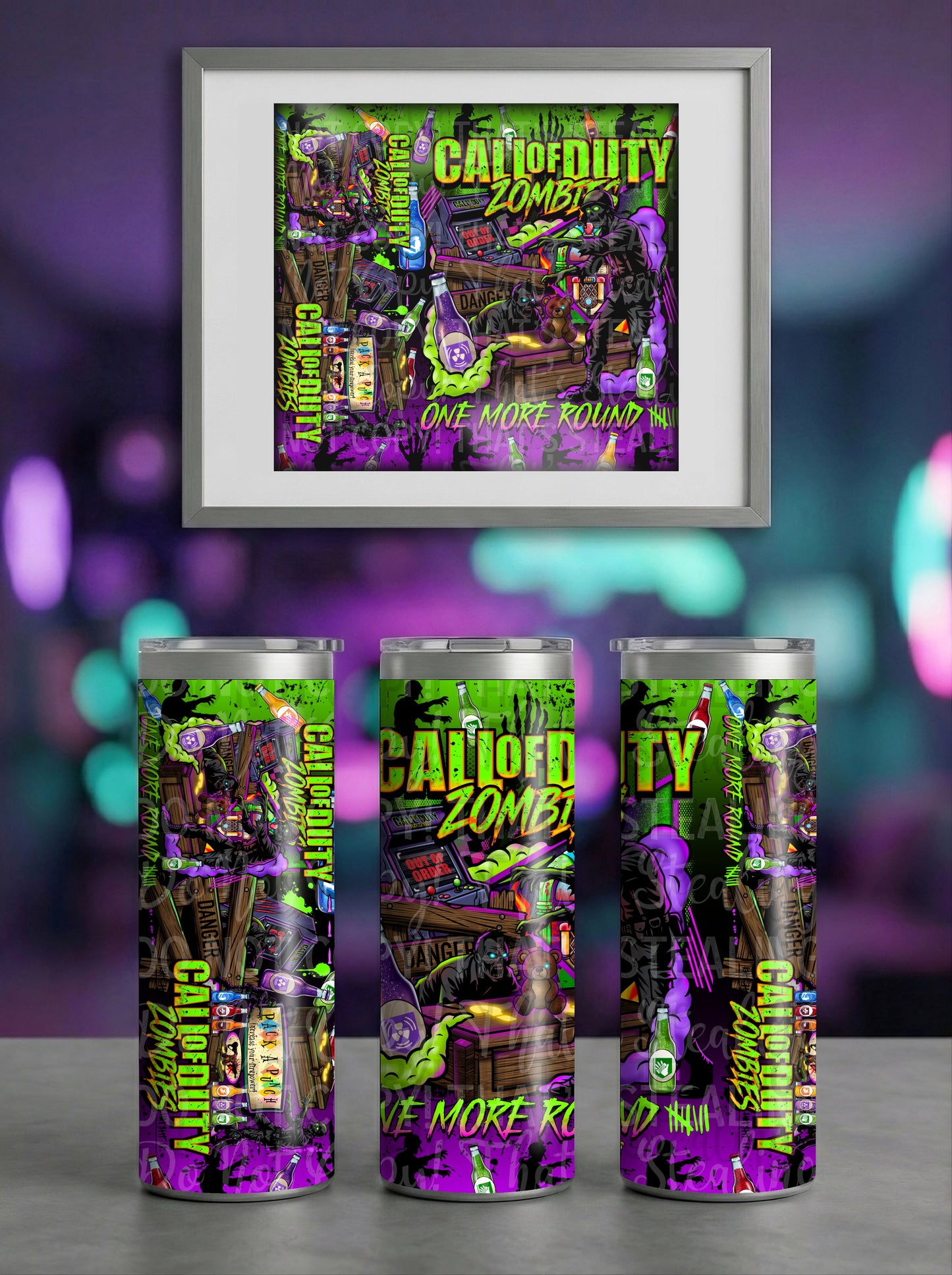 COD Zombies Tumbler Wrap