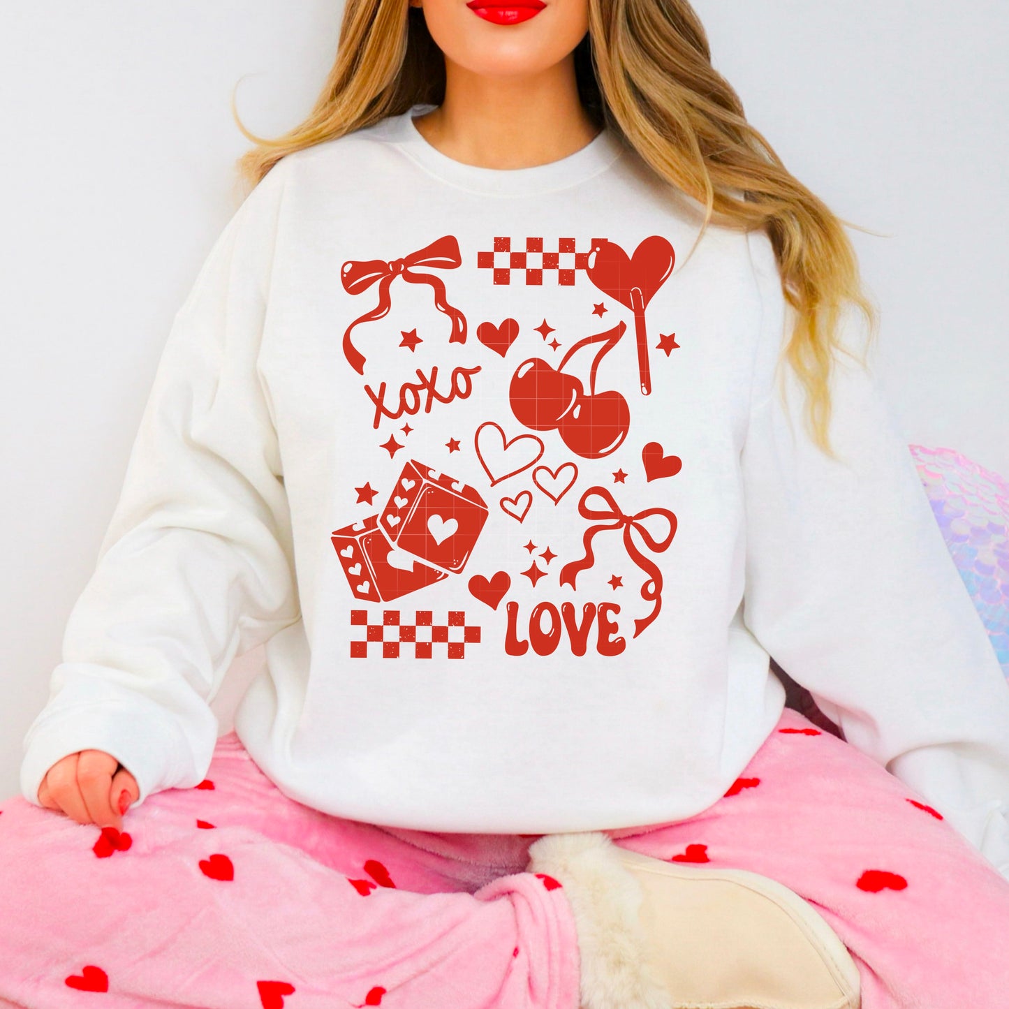 XOXO Love Valentine DTF Prints