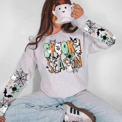 Spooky Season (Mint & Orange) DTF Print