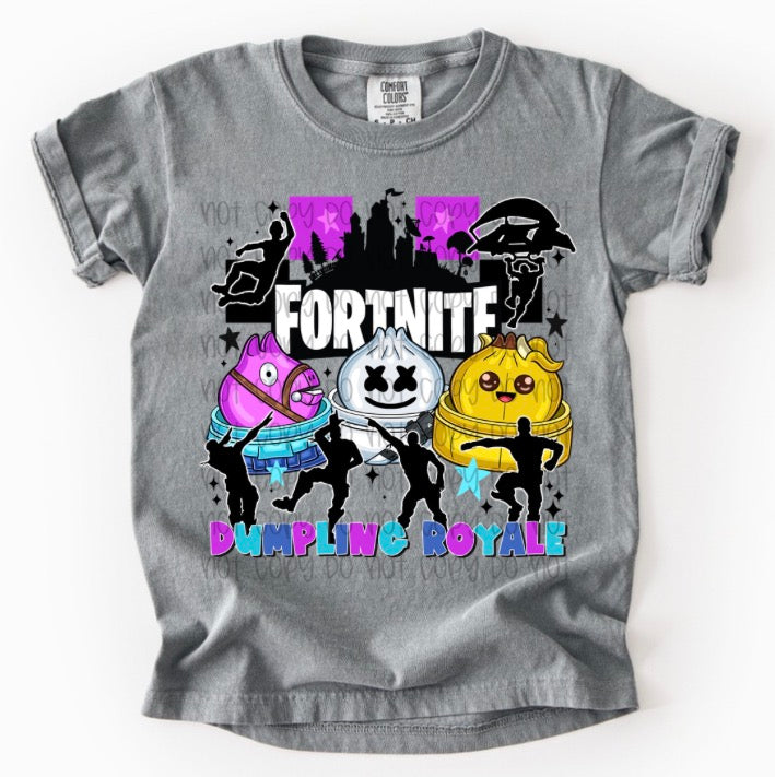 Dumpling Royale DTF Print