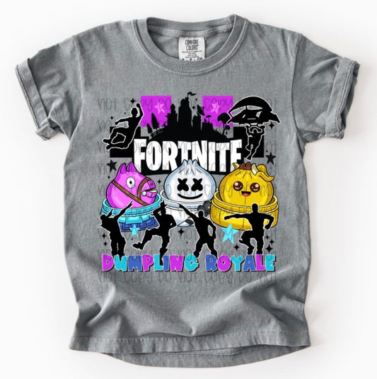 Dumpling Royale DTF Print