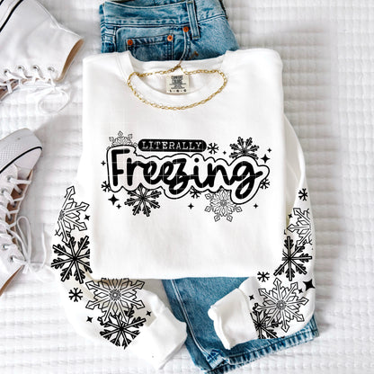 Literally Freezing DTF Prints