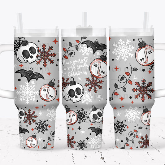 Have Yourself A Very Spooky Christmas 40 oz Tumbler Print