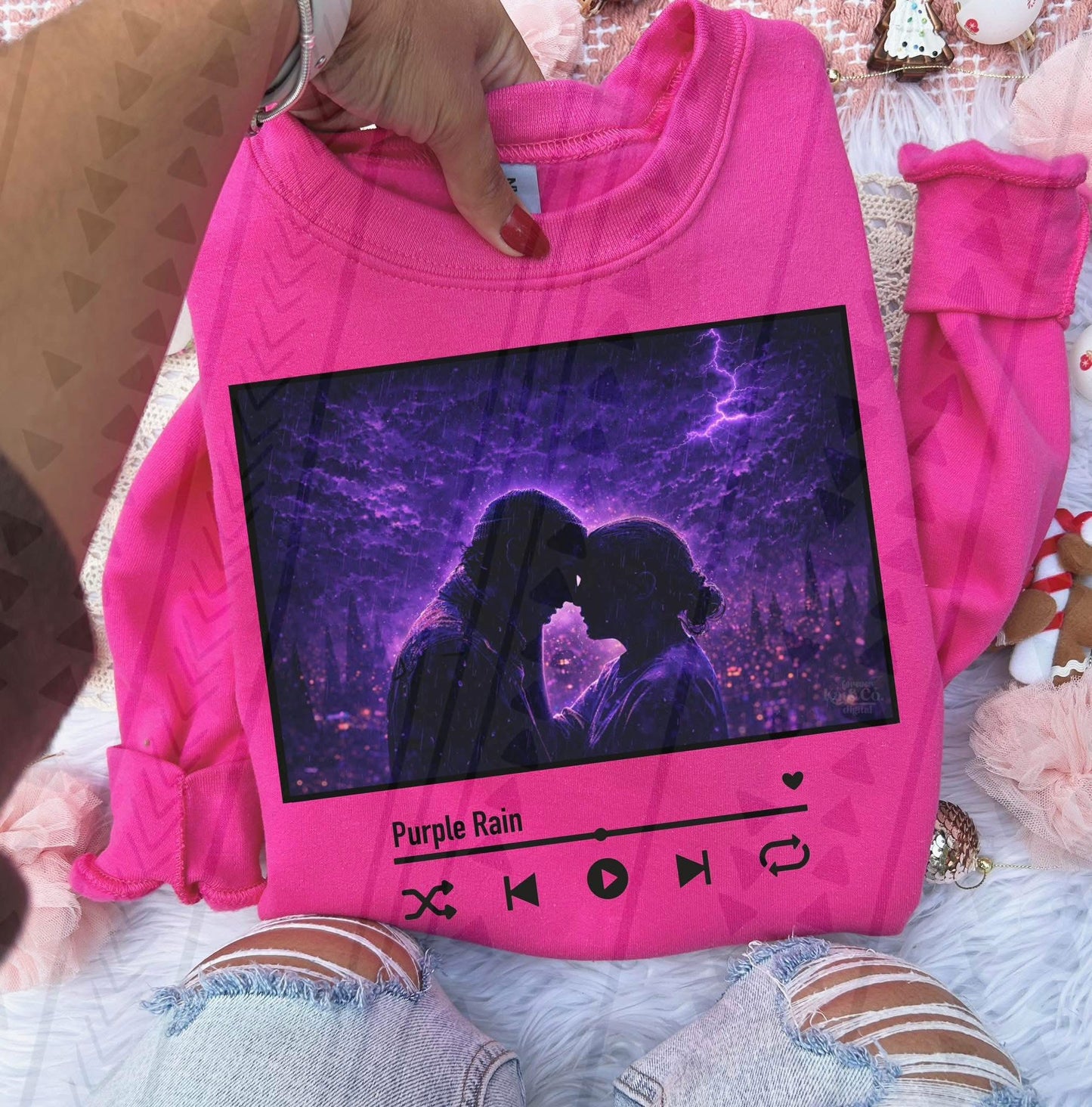 Purple Rain ST DTF Prints