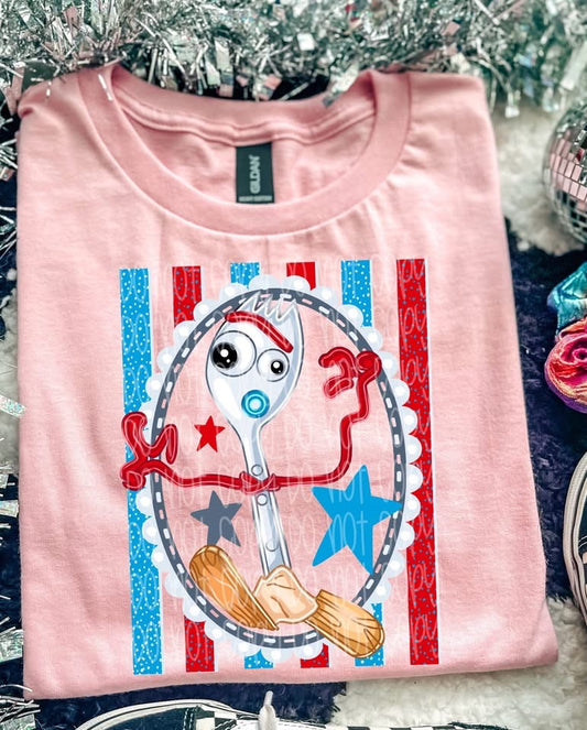 Forky DTF Print
