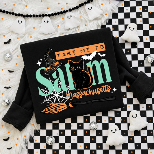 Take Me To Salem DTF Print
