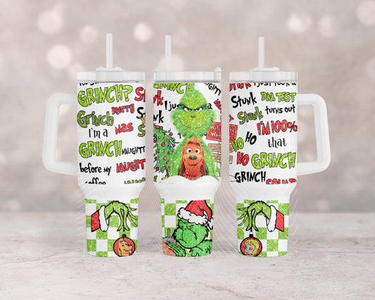 Glitter Stink Stank Stunk 40 ozTumbler Prints