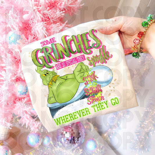 Some Grinches Sprinkle Stink Stank Stench DTF Print