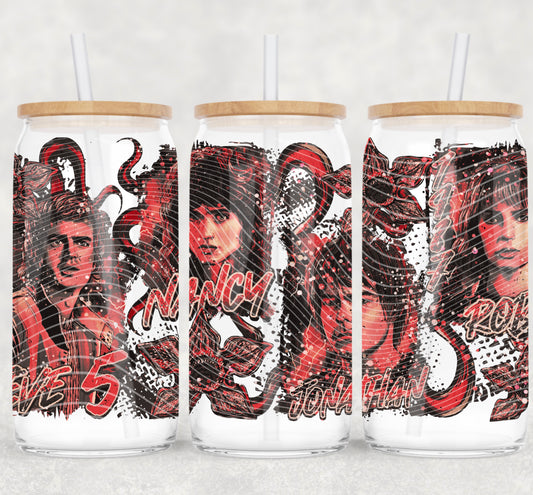 ST 1987 Steve and Nancy 16 oz Glass Wraps