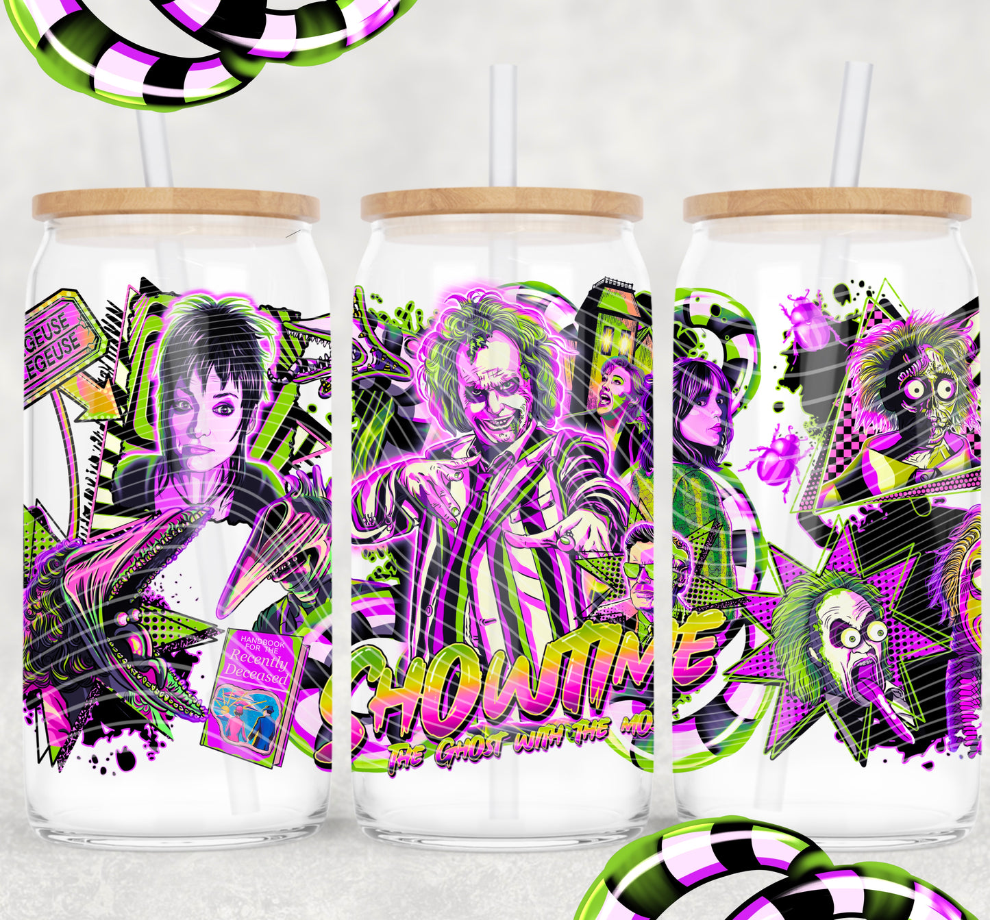 The Juice 16 oz Glass Wraps