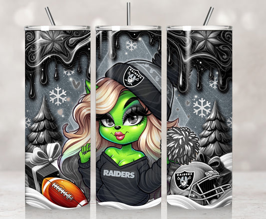 Raider Grinchy Girl