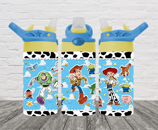 Toy Friends Cow Print Kids Tumbler Wrap