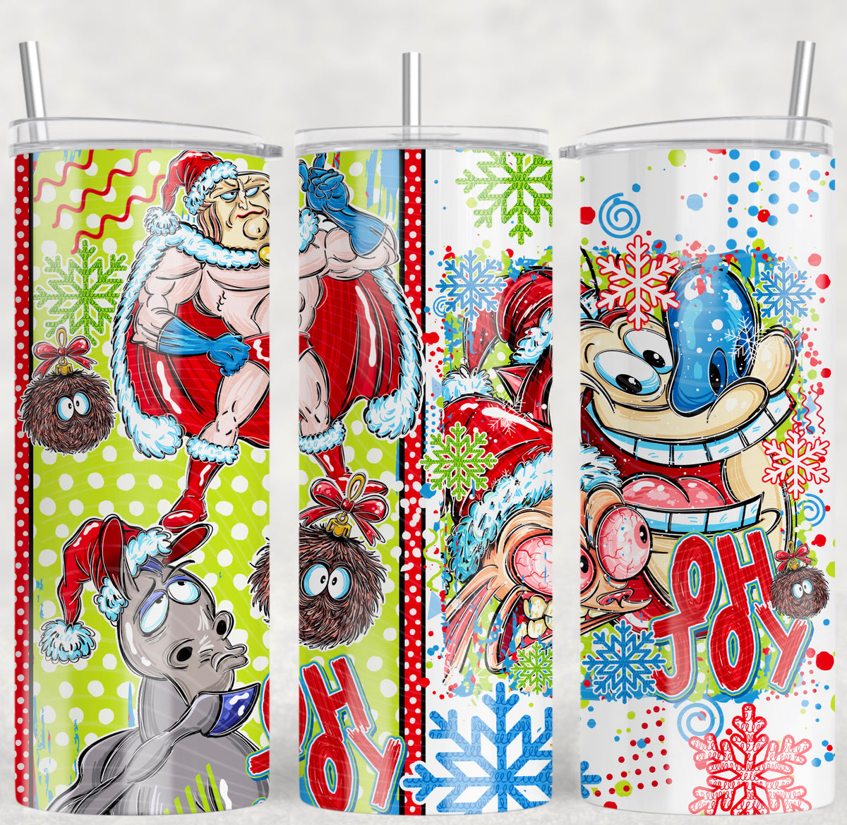 Oh Joy 90’s Christmas Tumbler Wrap