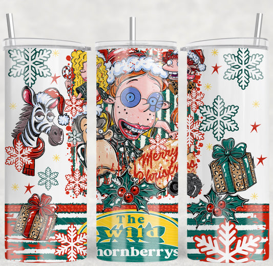 Thornberrys 90’s Christmas Tumbler Wrap