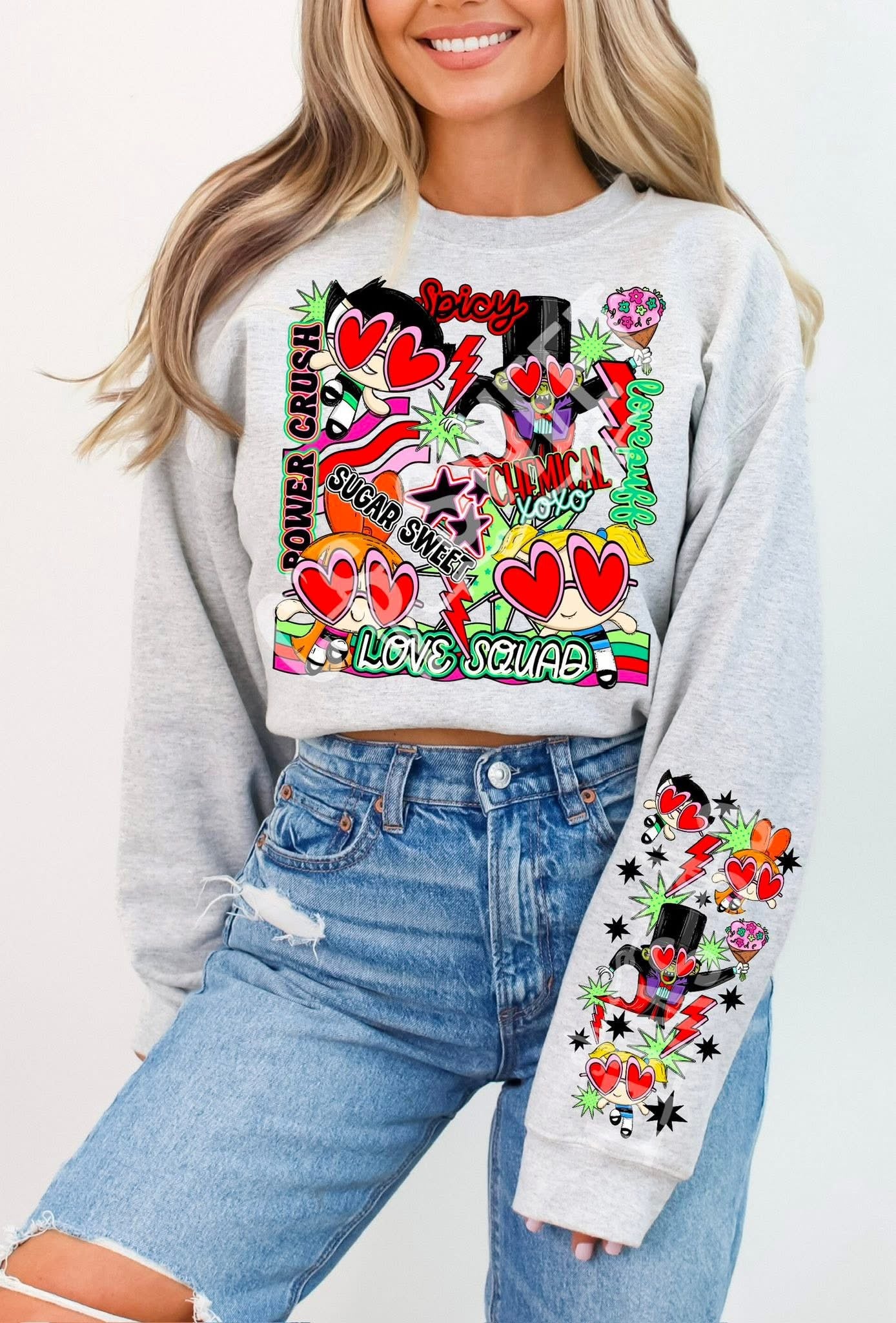 LovePuff Power Crush Girls  DTF Prints