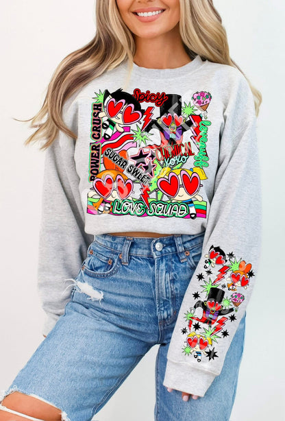 LovePuff Power Crush Girls  DTF Prints