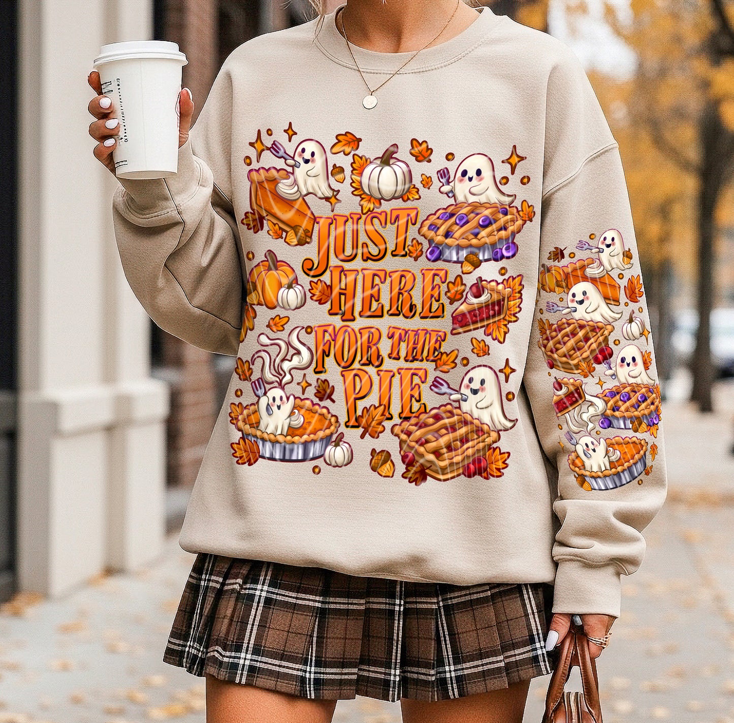 Just Here For The Pie DTF Prints