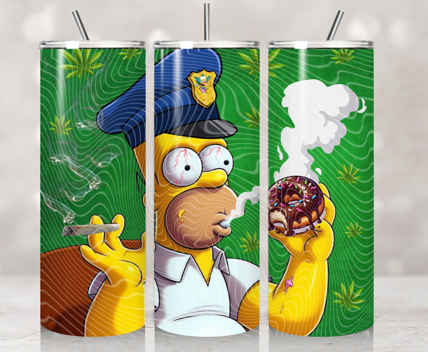 Homer Weed Smoke