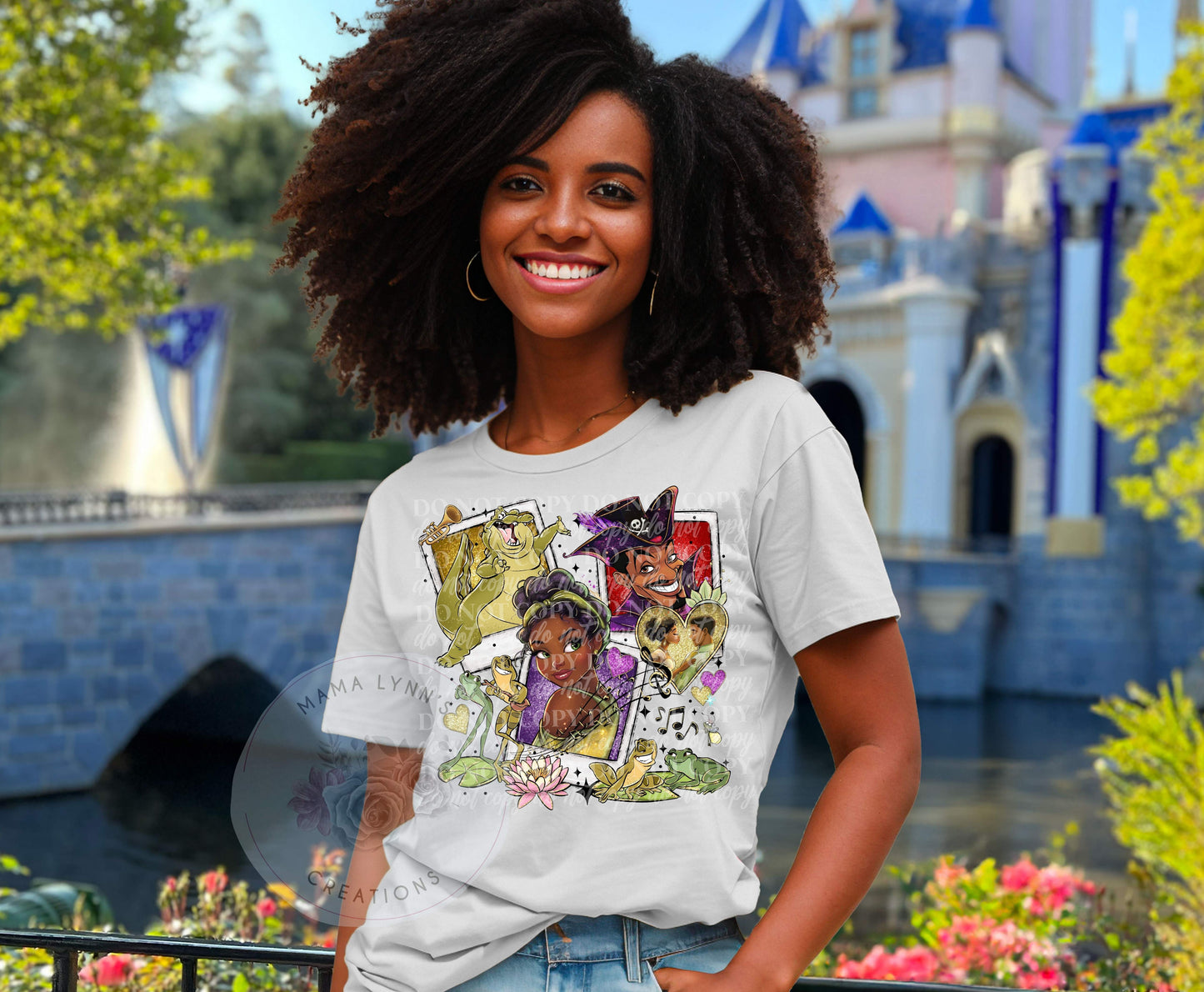 Tiana DTF Print