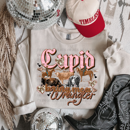 Cupid Bring Me A Wrangler DTF Print