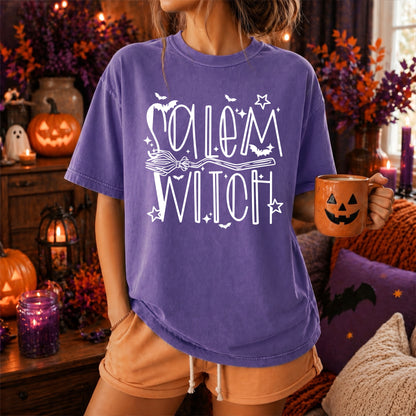 Salem Witch (Single Color) DTF Print
