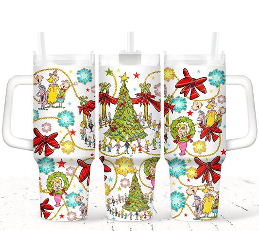 Christmas Day 40 ozTumbler Prints