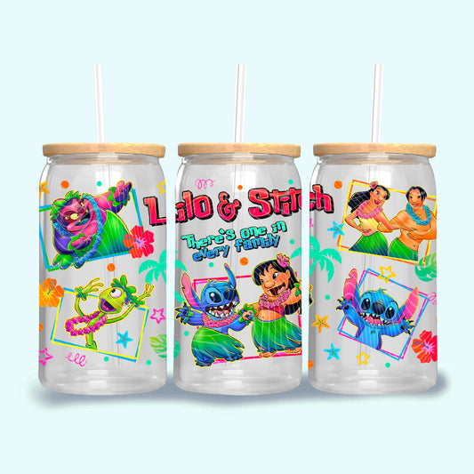 There’s One In Every Family 16 oz Glass Can Wraps