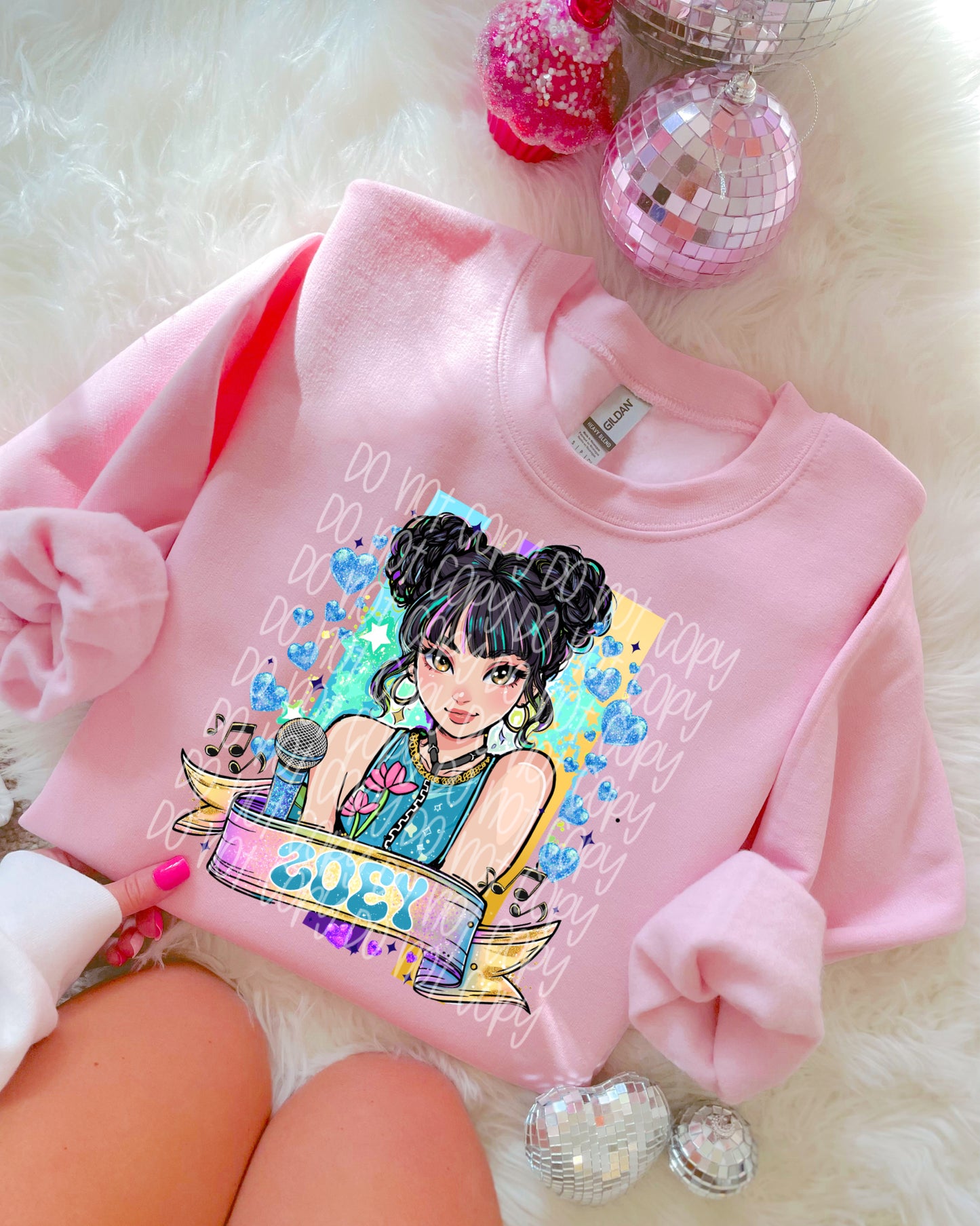 K-pop Zoey DTF Prints