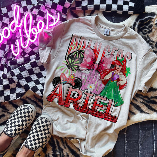Princess Ariel DTF Prints