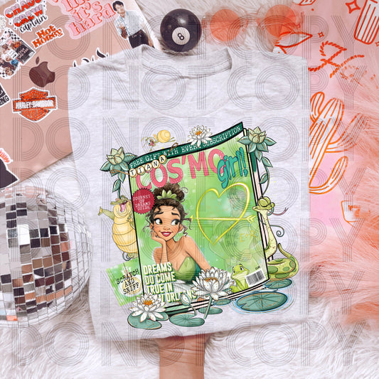 Cosmo Girl Tiana DTF Prints