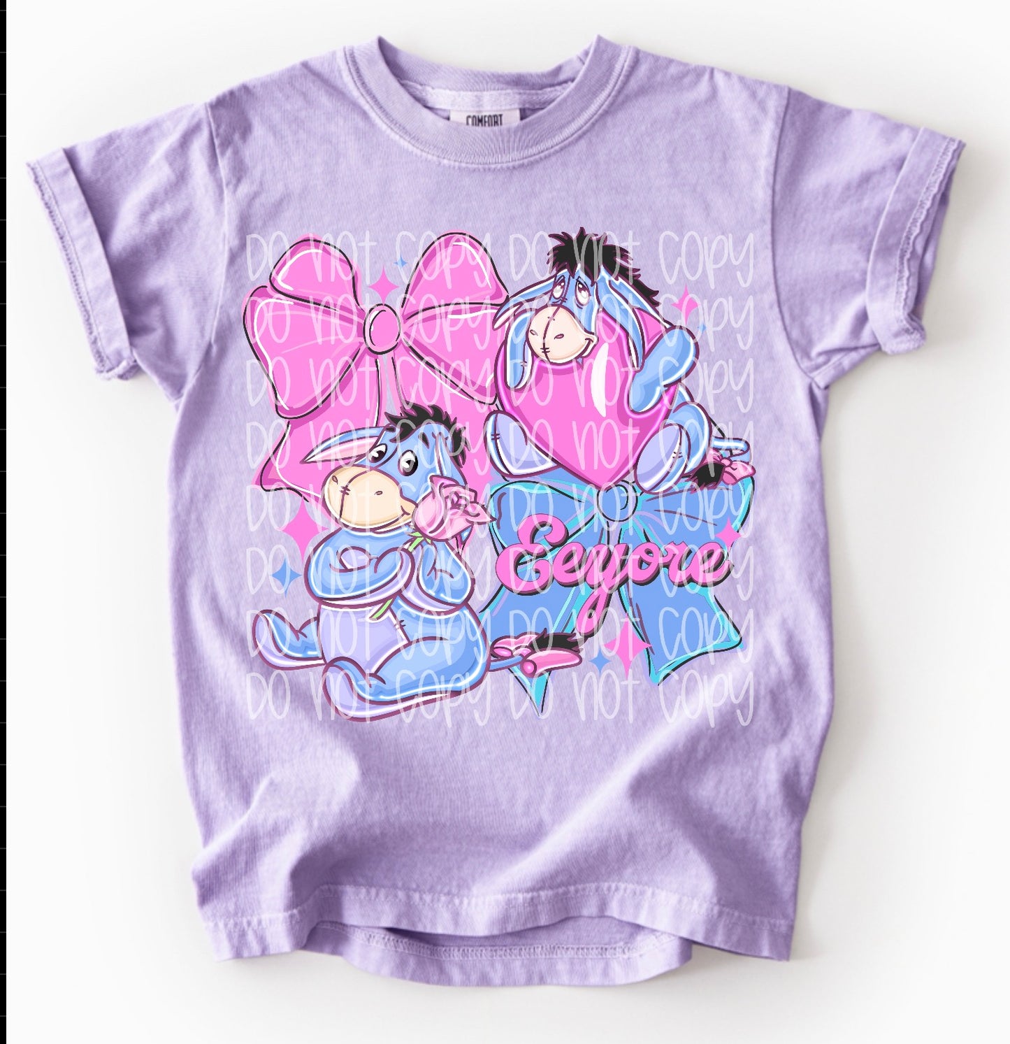 Eeyore Coquette DTF Prints