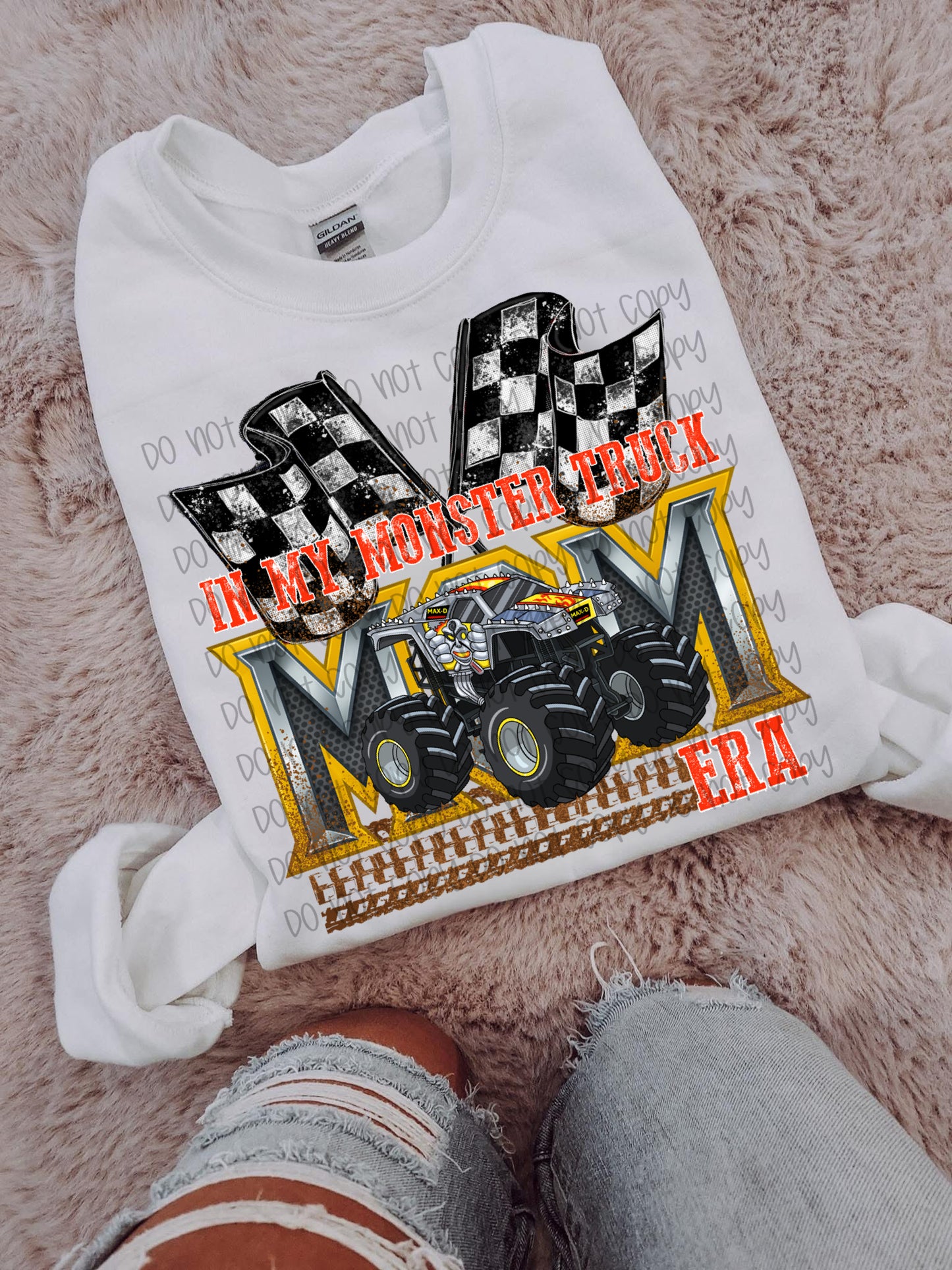 In My Monster Truck Mom Era (Max D) DTF Print
