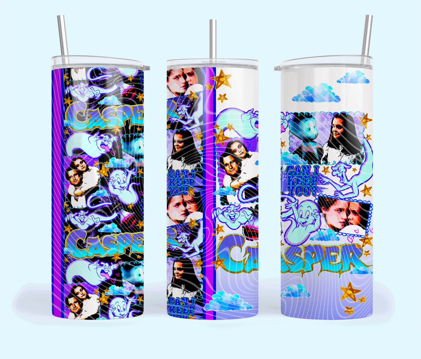 Can I Keep You Casper (Style 1) Tumbler Wrap