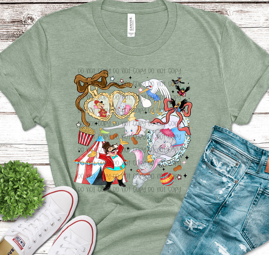 Dumbo Locket DTF Print