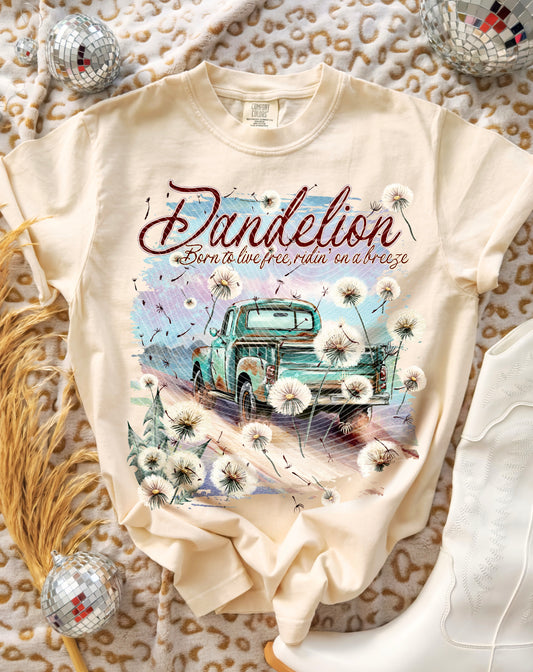 Dandelion DTF Print