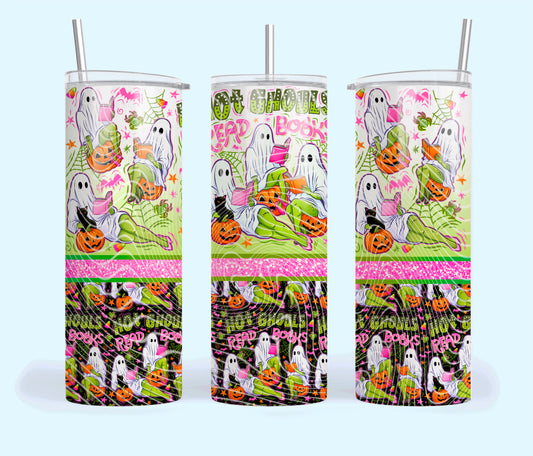 Hot Ghouls Read Books (Style 1) Tumbler Wrap
