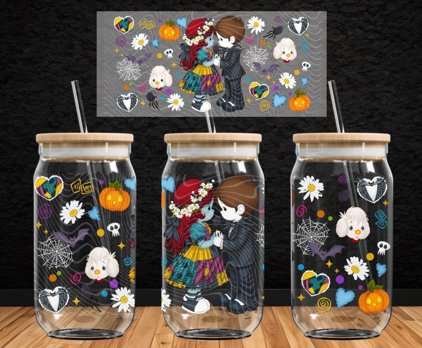 NBC Precious Moments (Style 2) 16 oz Glass Wrap