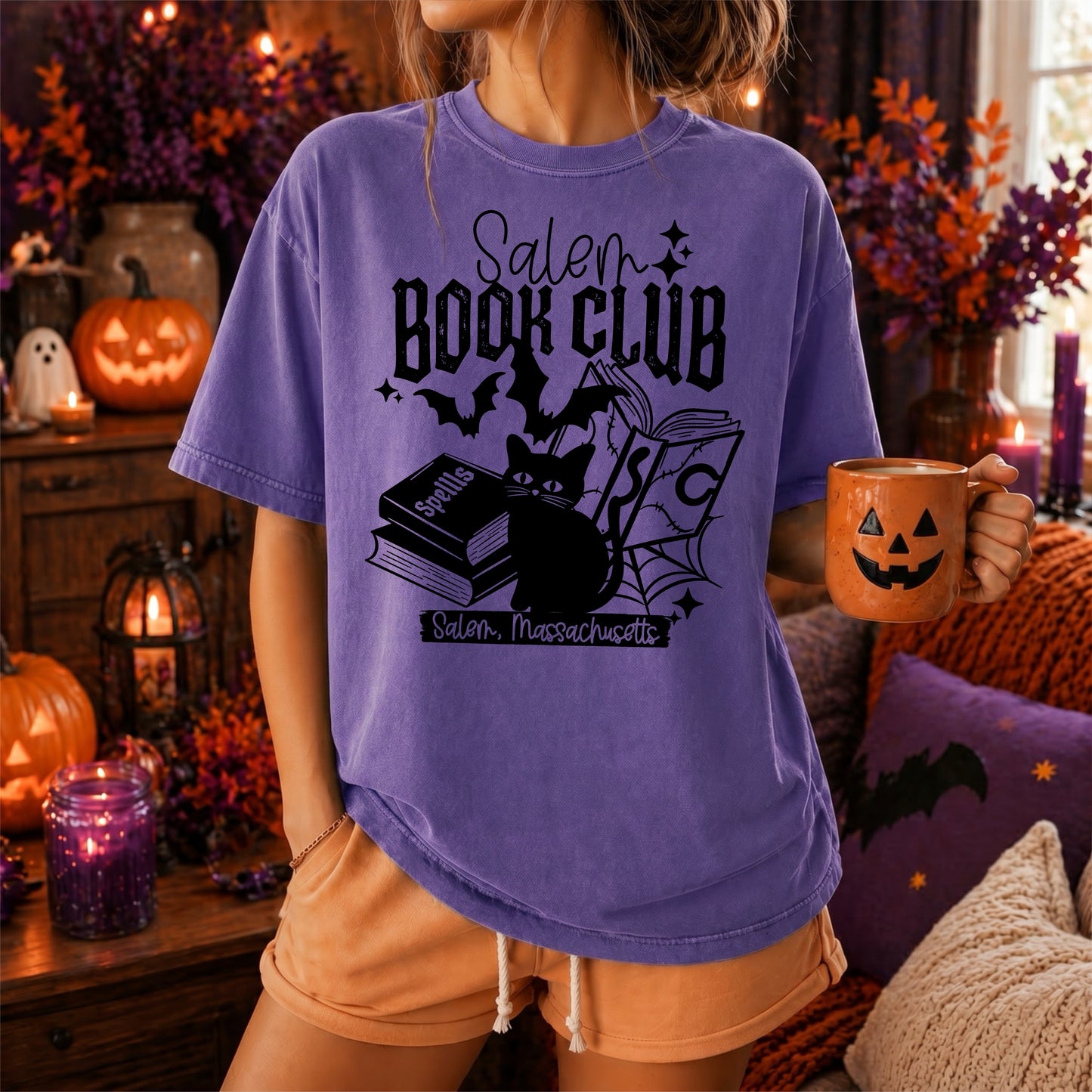 Salem Book Club DTF Print