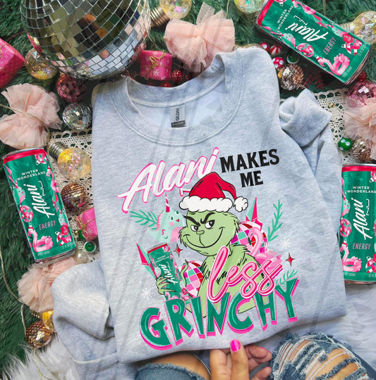 Alani Makes Me Less Grinchy DTF Prints