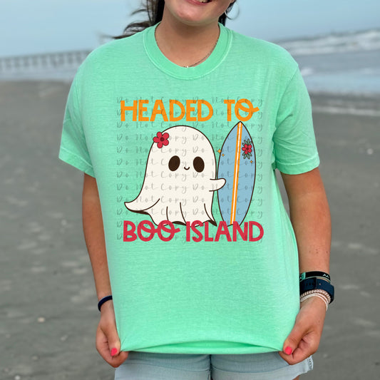 Headed To Boo Island DTF Prints